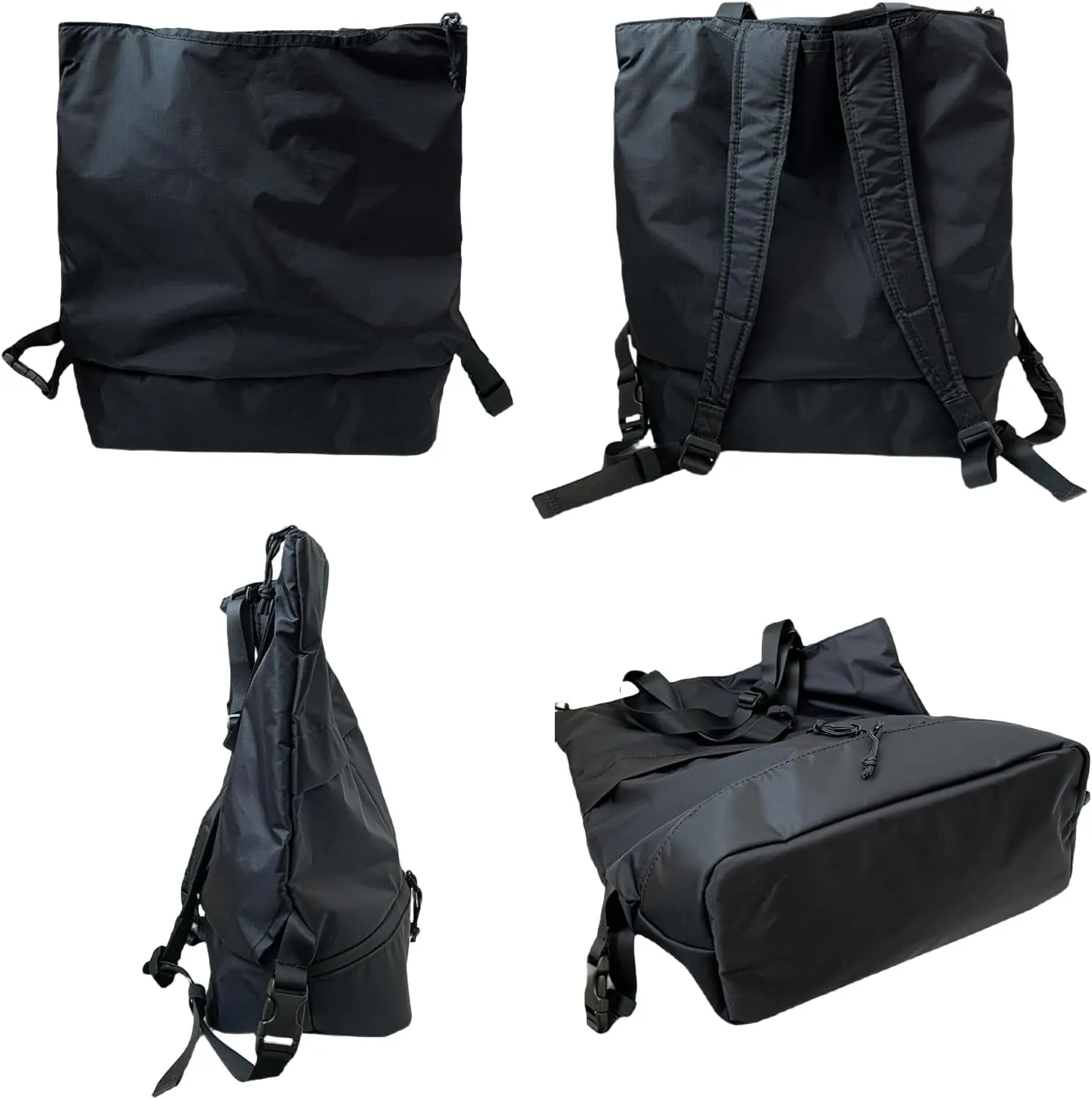 Barsine Convertible Tote Backpack Casual Daypack Travel Backpacks with Shoe Compartment Waterproof Lightweight