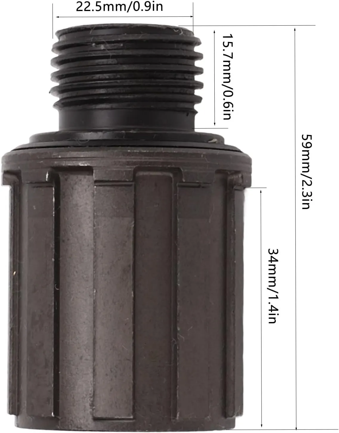 Bike Freehub Body, 8 9 10 Speed Bicycle Rust Resistant Freehub Body High Strength Chromo Molybdenum Steel Flower Drum Tower Base for Mountain Bike