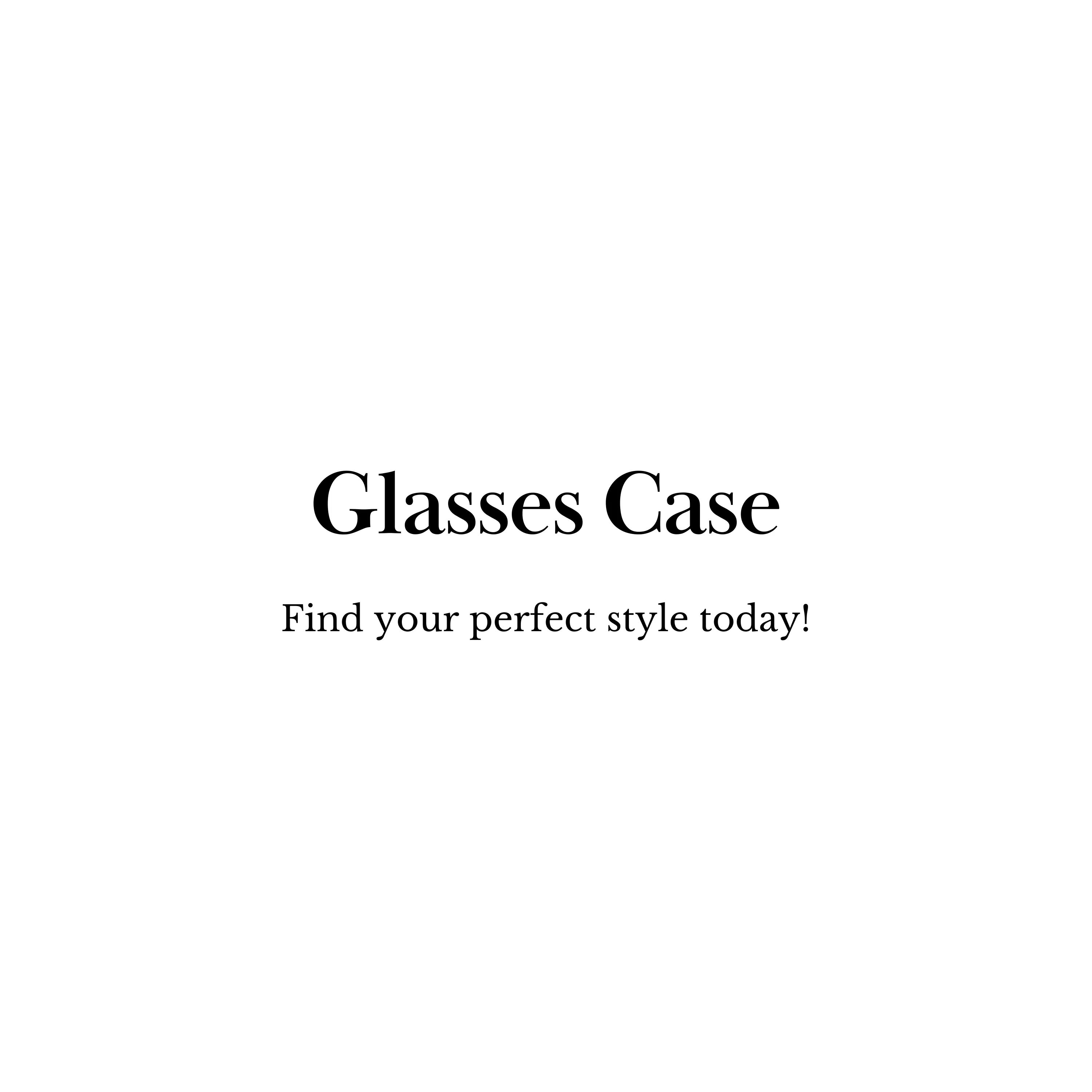 Black Cowhide Leather Eyewear Organizer with Hook - Stylish