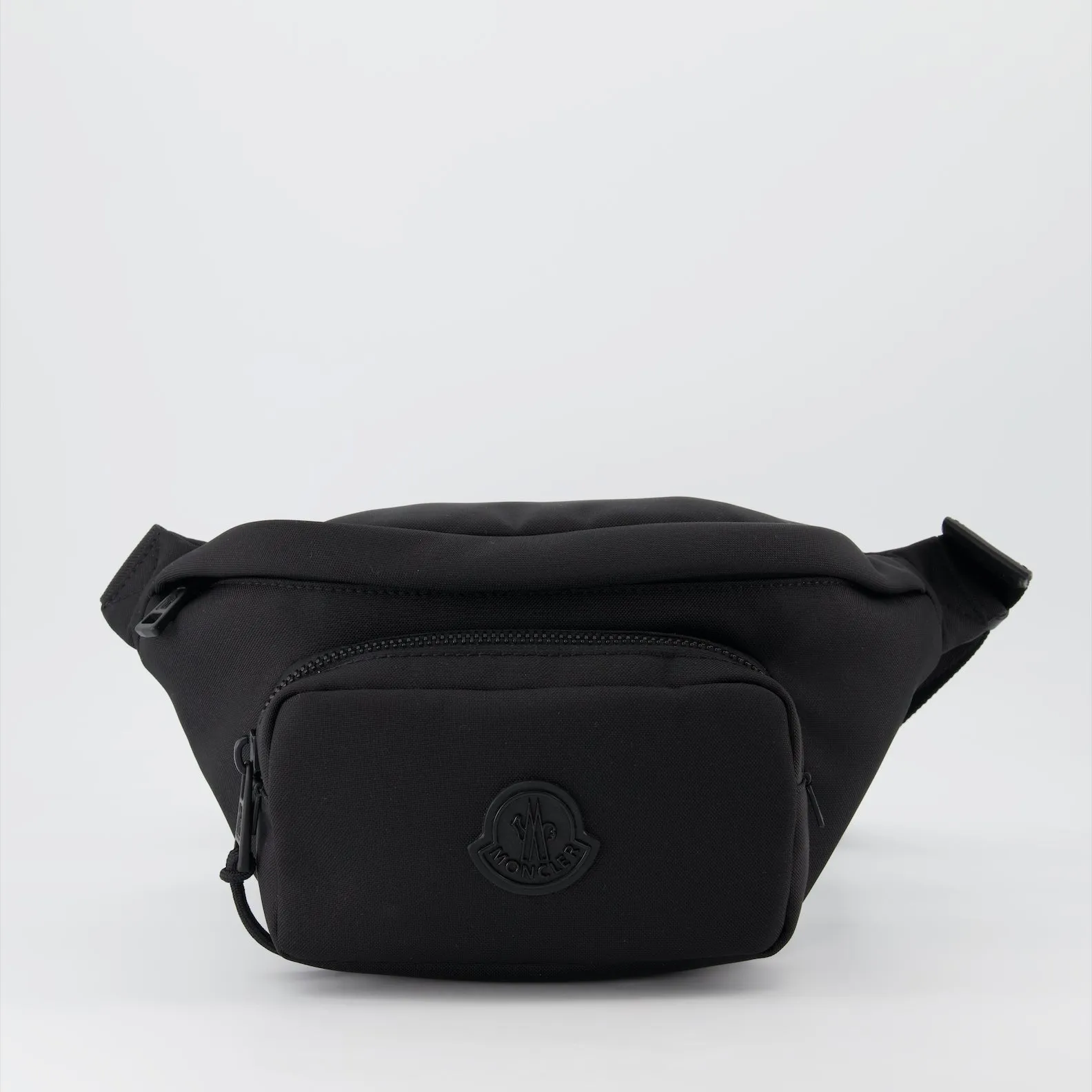 Black Nylon Belt Bag