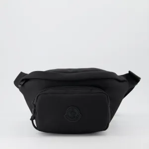 Black Nylon Belt Bag