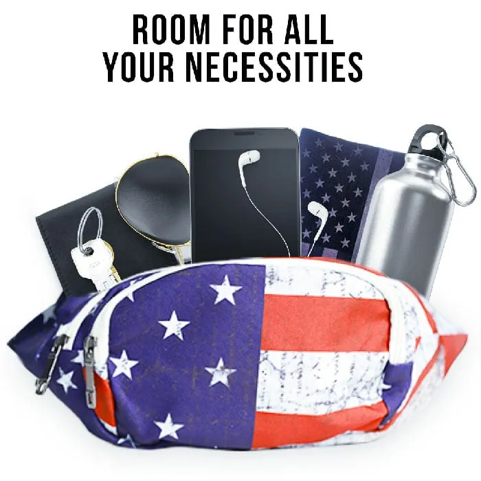 Blackout American Flag