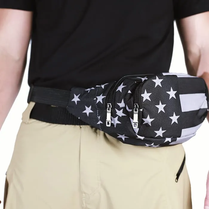 Blackout American Flag