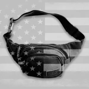 Blackout American Flag