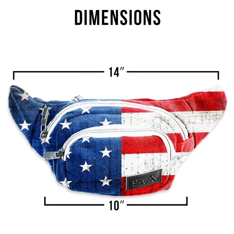 Blackout American Flag