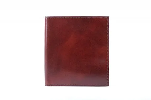 Bosca Mens Old Leather 12 Pocket Credit Bifold Wallet