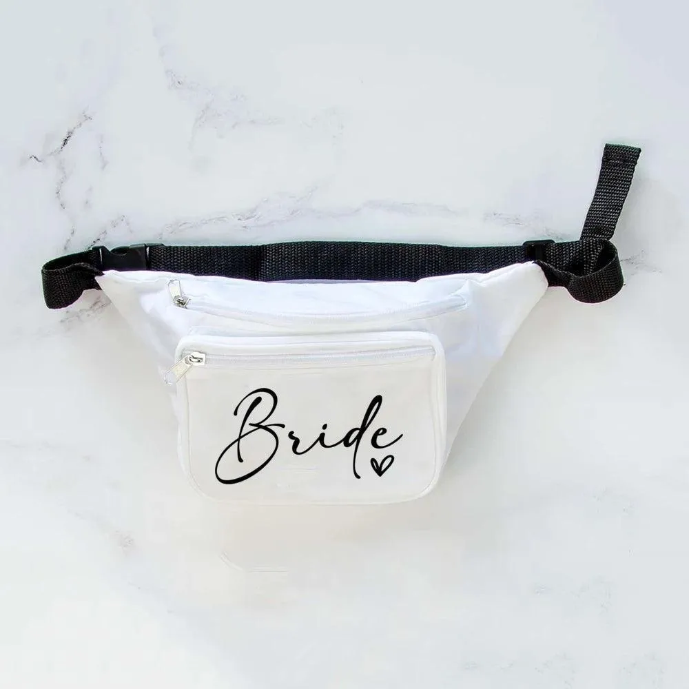 bride   team bride fanny packs