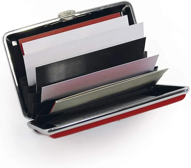 BRISA VW Collection - Volkswagen Business Card Holder Case Etui with T1 Bus Design