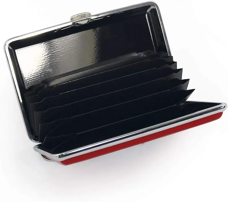 BRISA VW Collection - Volkswagen Business Card Holder Case Etui with T1 Bus Design