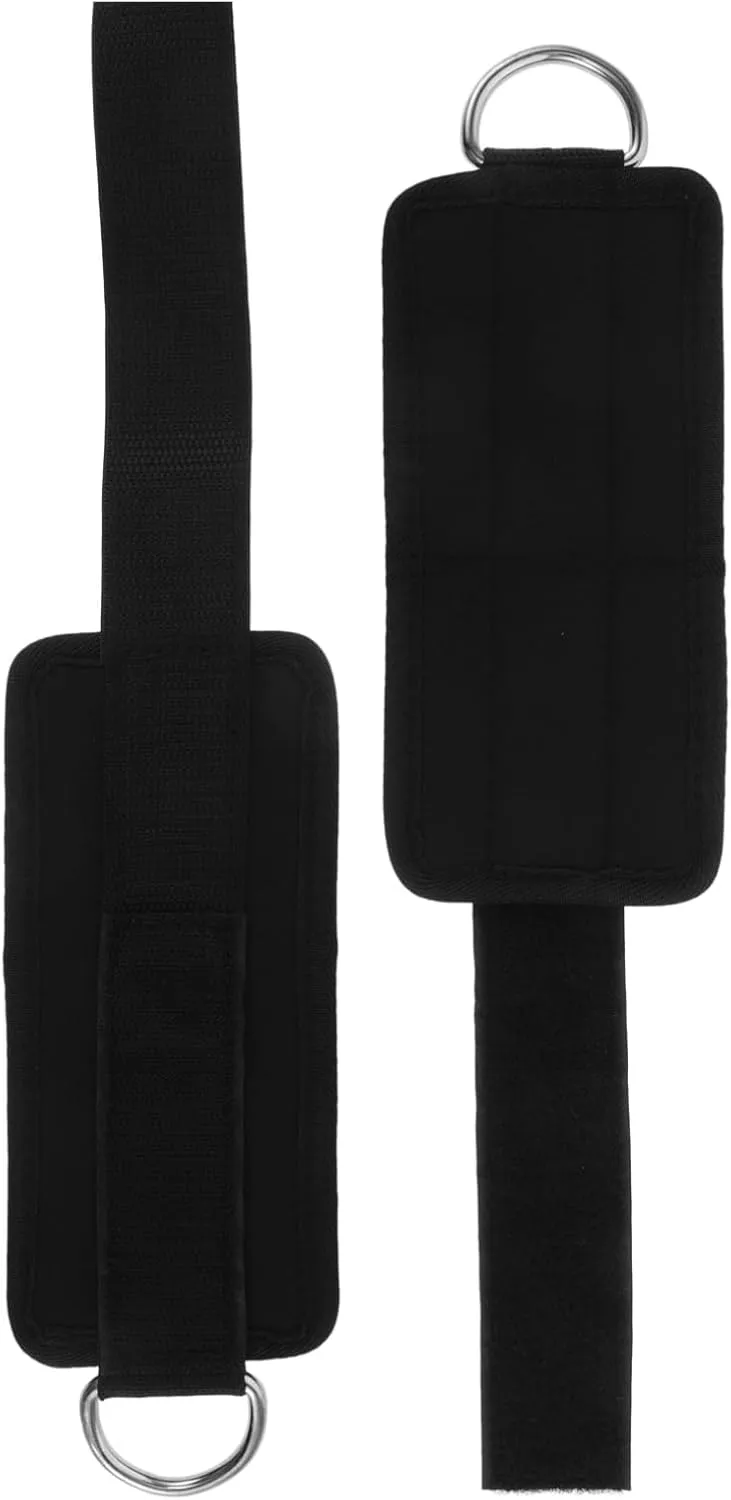 Cable Machine Ankle Strap Attachment Portable Ankle Wrap Secure Practical for Leg Exercises Universal Size for Men Women