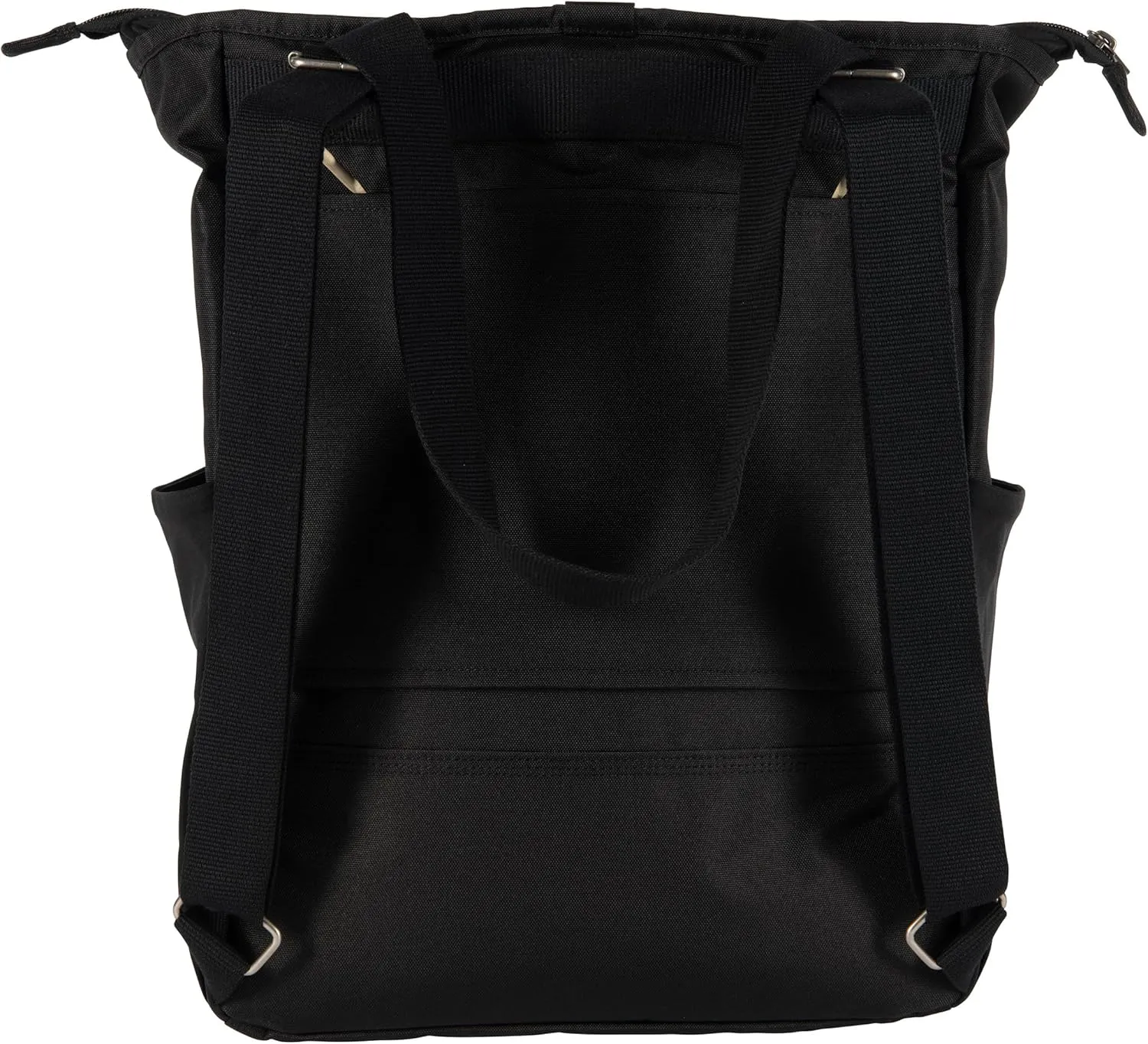 Carhartt Classic Convertible Backpack Tote, Durable Water Repellent Material W/ 17" Laptop Sleeve, Black, One Size