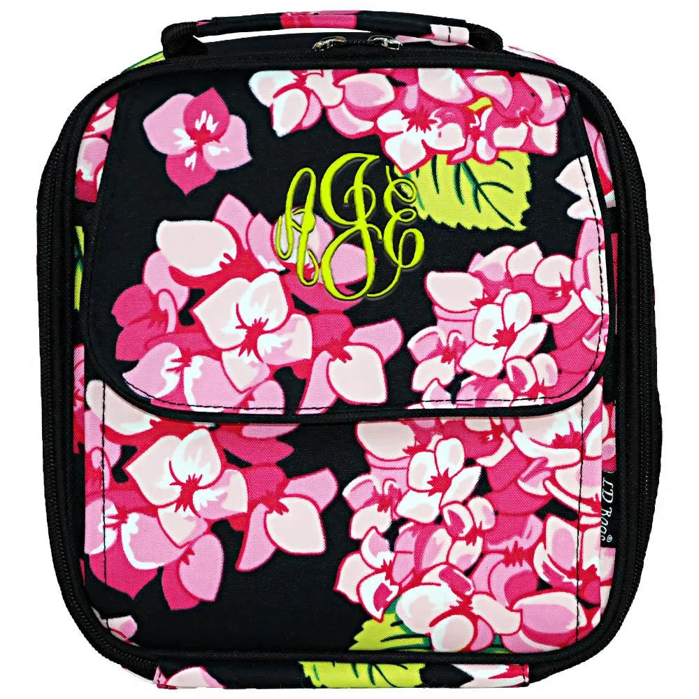 Carolina Hydrangea Matching Backpack Lunch Box Set