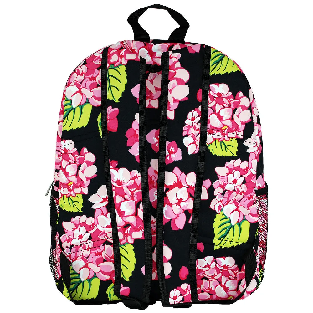 Carolina Hydrangea Matching Backpack Lunch Box Set