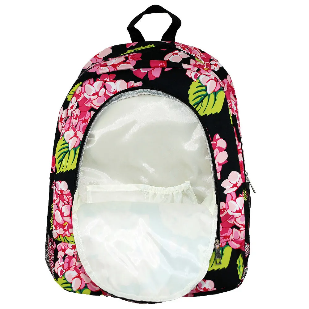 Carolina Hydrangea Matching Backpack Lunch Box Set