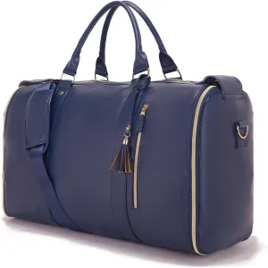 Carry on Garment Bag for Travel Convertible Garment Duffle Bags for Men Women with Shoe Compartment - 2 in 1 Hanging Travel Suitcase Suit