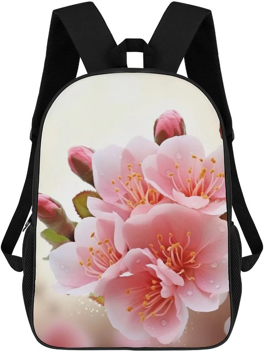Casual Backpack for Men Women Waterproof Lightweight Daypack Travel Laptop Bag Blossom