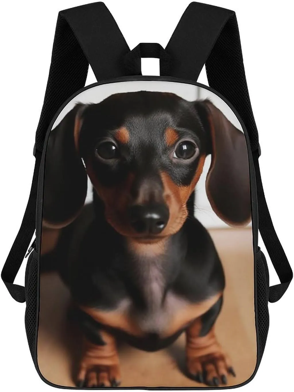 Casual Backpack for Men Women Waterproof Lightweight Daypack Travel Laptop Bag Cute Wiener Sausage Dog