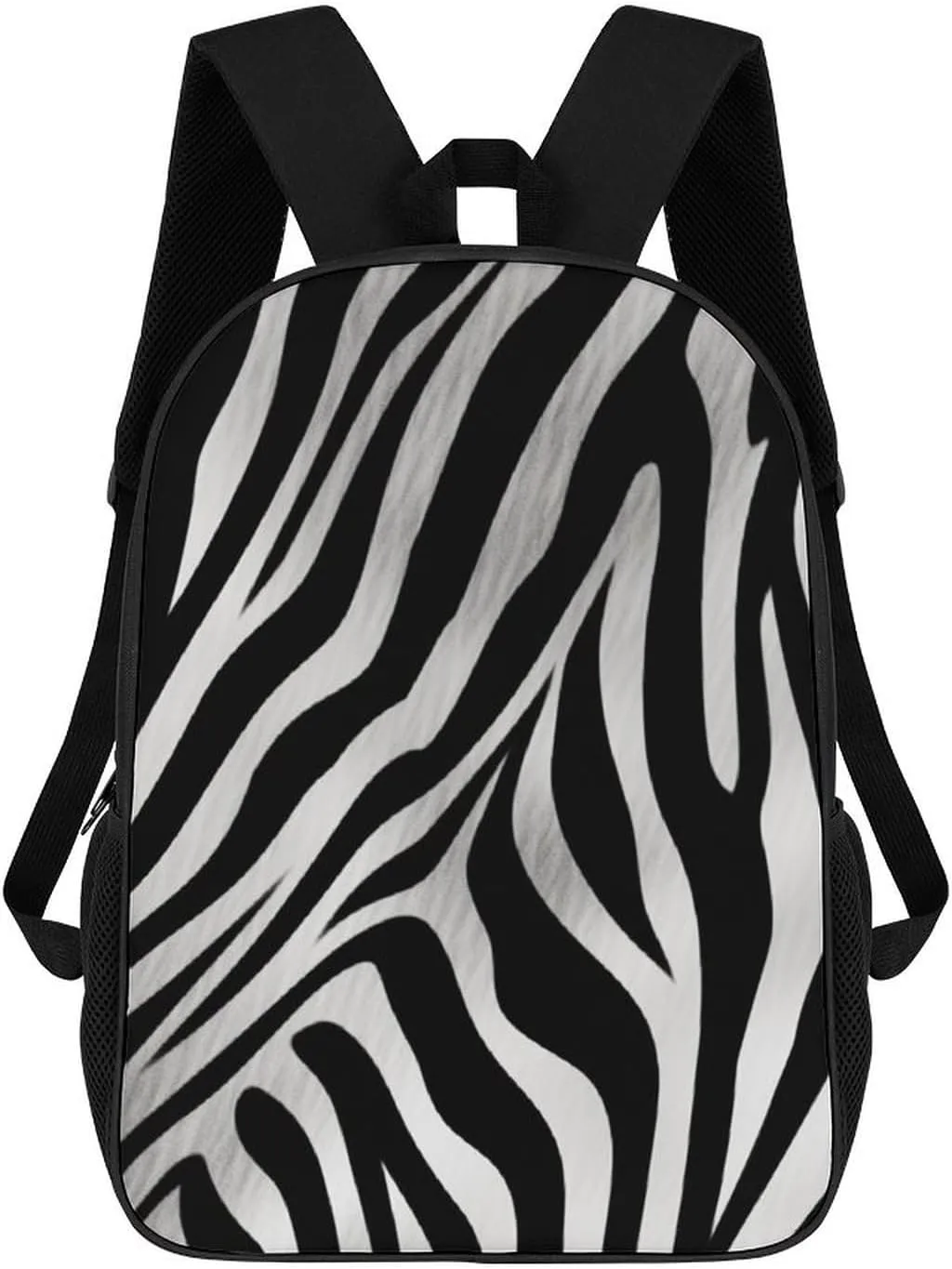 Casual Backpack for Men Women Waterproof Lightweight Daypack Travel Laptop Bag Zebra Print