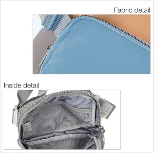 C.C Women's Belt Bag - Crossbody Fanny Pack with Adjustable Strap (Beige) (BG-4253)