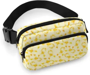 Childhood Cancer Day Unisex Fashion Fanny Pack Crossbody Bag Suitable for Traveling, Hiking, Daily Life, 20x13cm, style-8