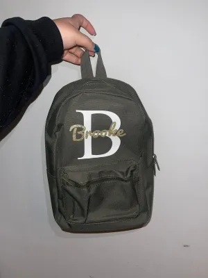 Children’s Backpacks - Kharki Green