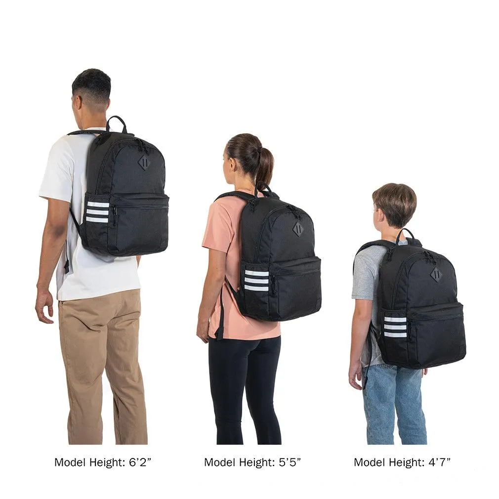 Classic 3S 5 Backpack Black and White