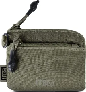 Coin Purse, 500D NYLON Small Coin Pouch for Men, Minimalist Wallet Change Bag Money Pouch Tactical ID Card Holder with YKK Zipper