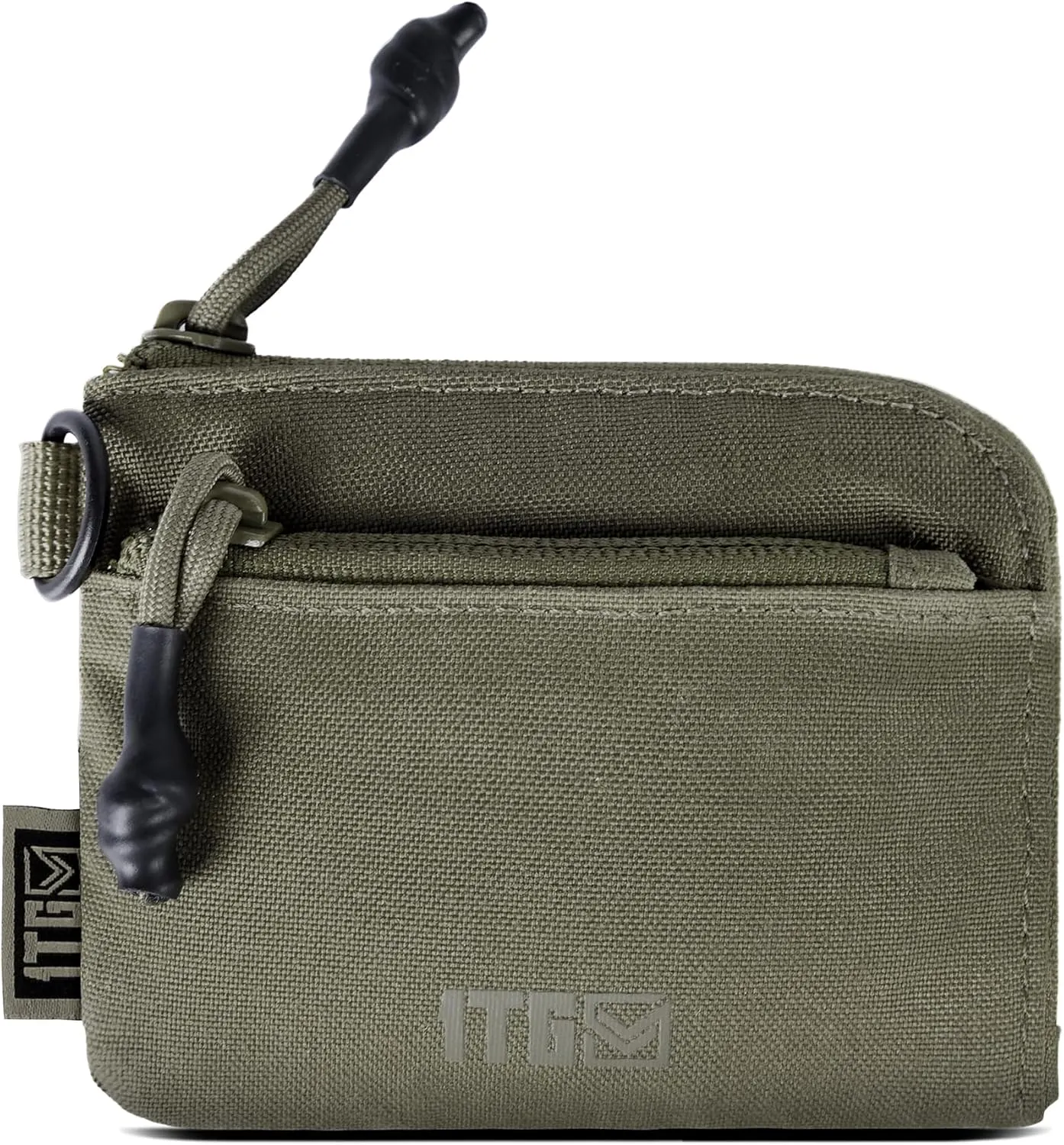 Coin Purse, 500D NYLON Small Coin Pouch for Men, Minimalist Wallet Change Bag Money Pouch Tactical ID Card Holder with YKK Zipper