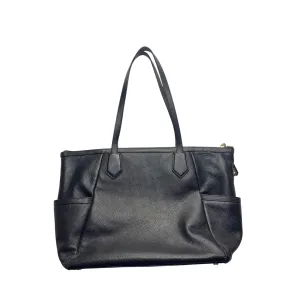 Cole Haan Black Leather Tote Bag #5770
