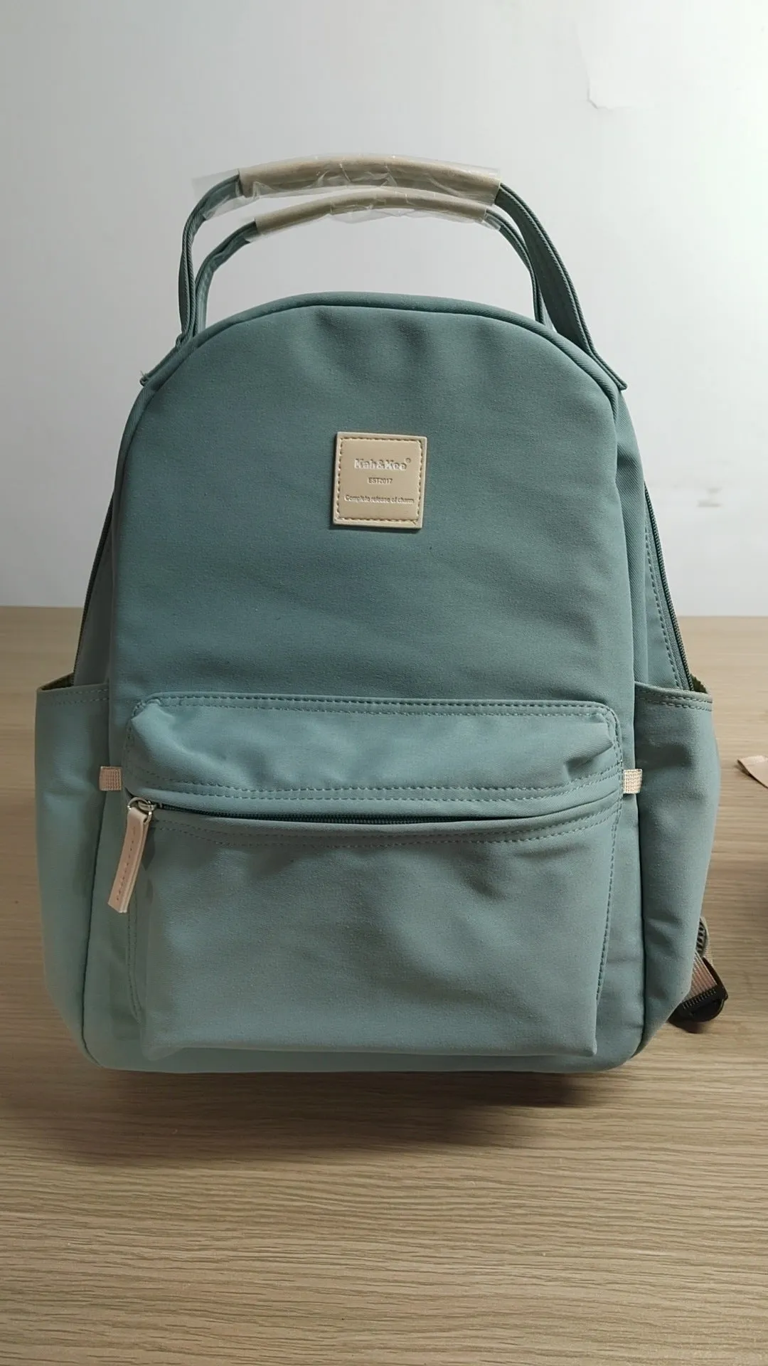 Cool Silk Inclined Ladders Pattern Waterproof Backpacks