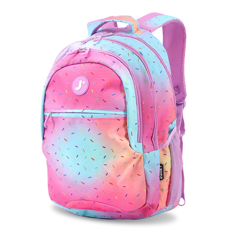 Cornelia Laptop Backpack in Confetti