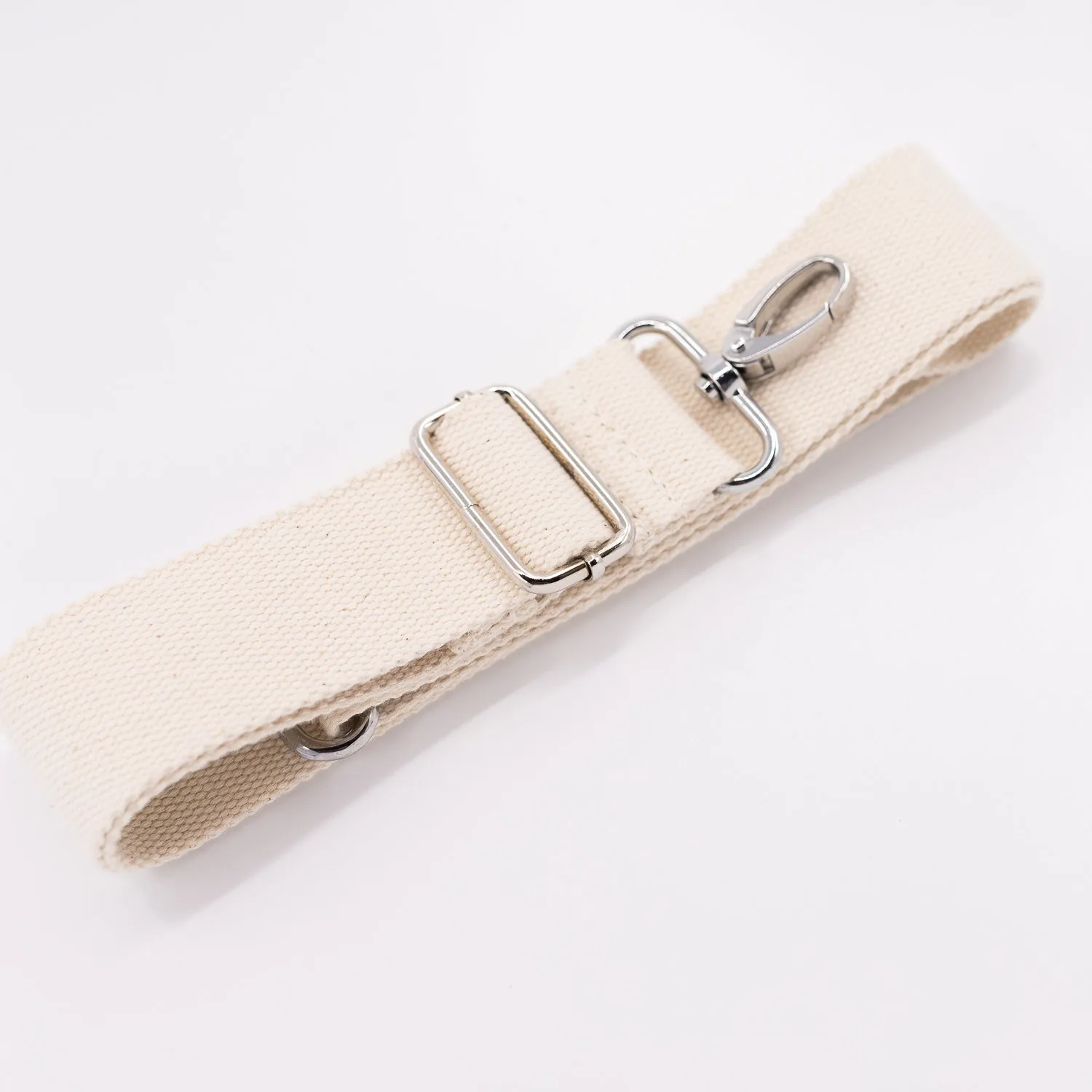 Cream Cotton Detachable Strap