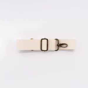 Cream Cotton Detachable Strap