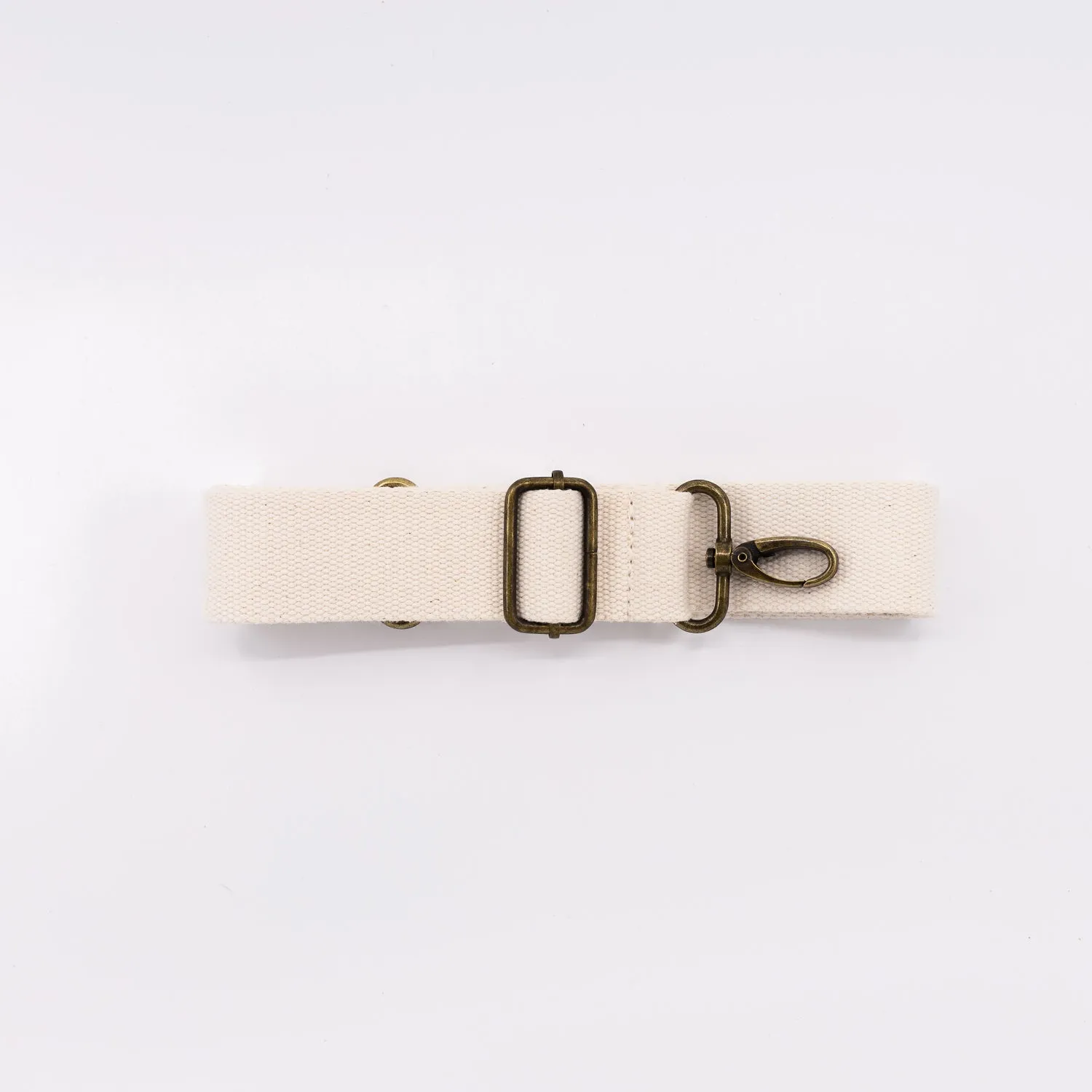 Cream Cotton Detachable Strap