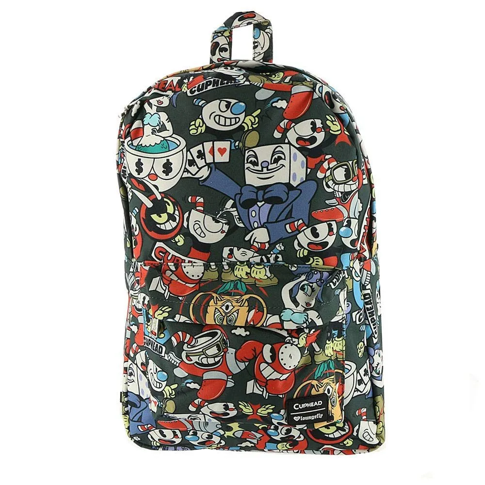 Cuphead Characters AOP Backpack