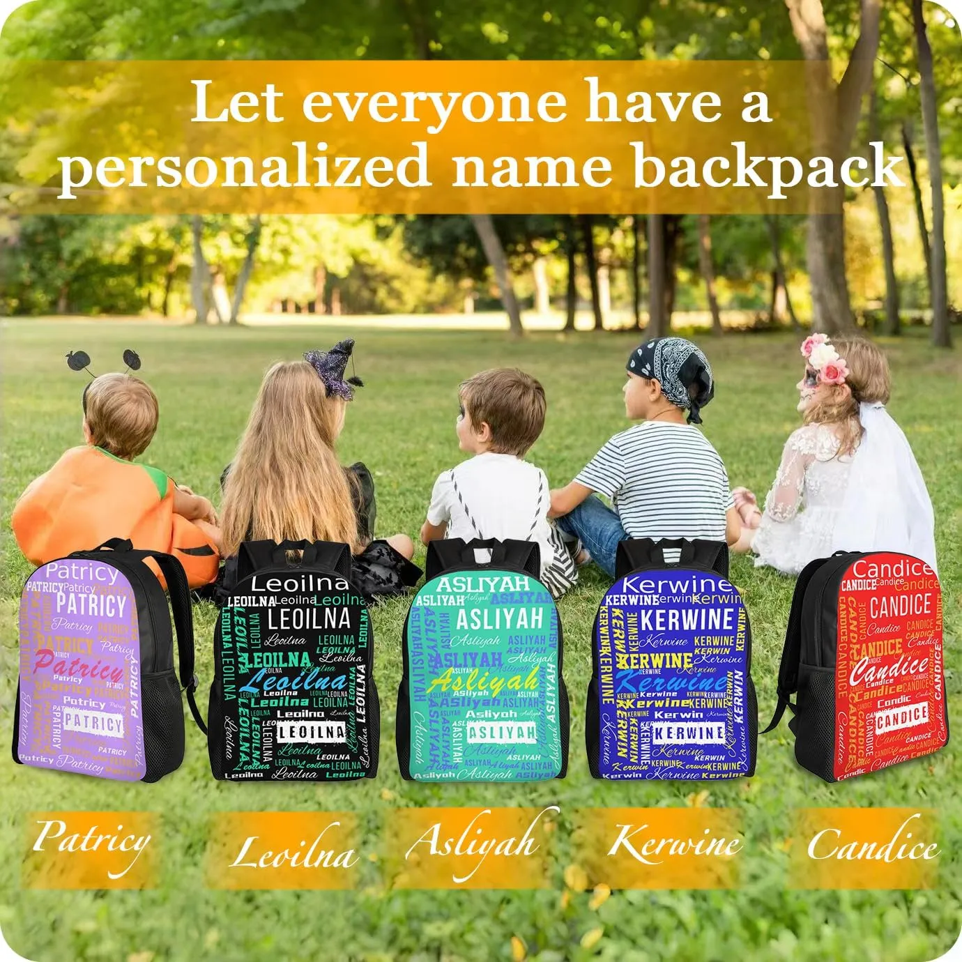 Custom Backpack Personalized Backpack with 1-9 Photo Customize Your Image Text Name Logo Waterproof Laptop Bag (2 Photos)