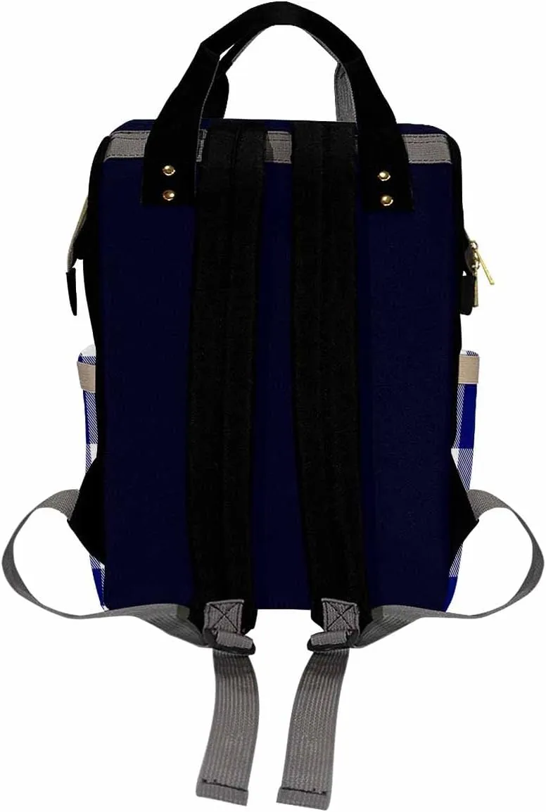Custom Backpacks with Name Personalized Baby Diaper Bag Monogram Nappy Backpack with Thermal Pockets for Adults Kids Travel Outdoor Mommy Bag Waterproof Diaper Bag Customized Gift