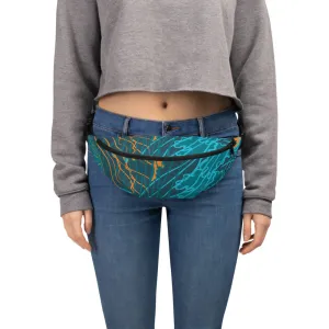 Custom Beach Vibes Jelly Fish Florida Fanny Pack