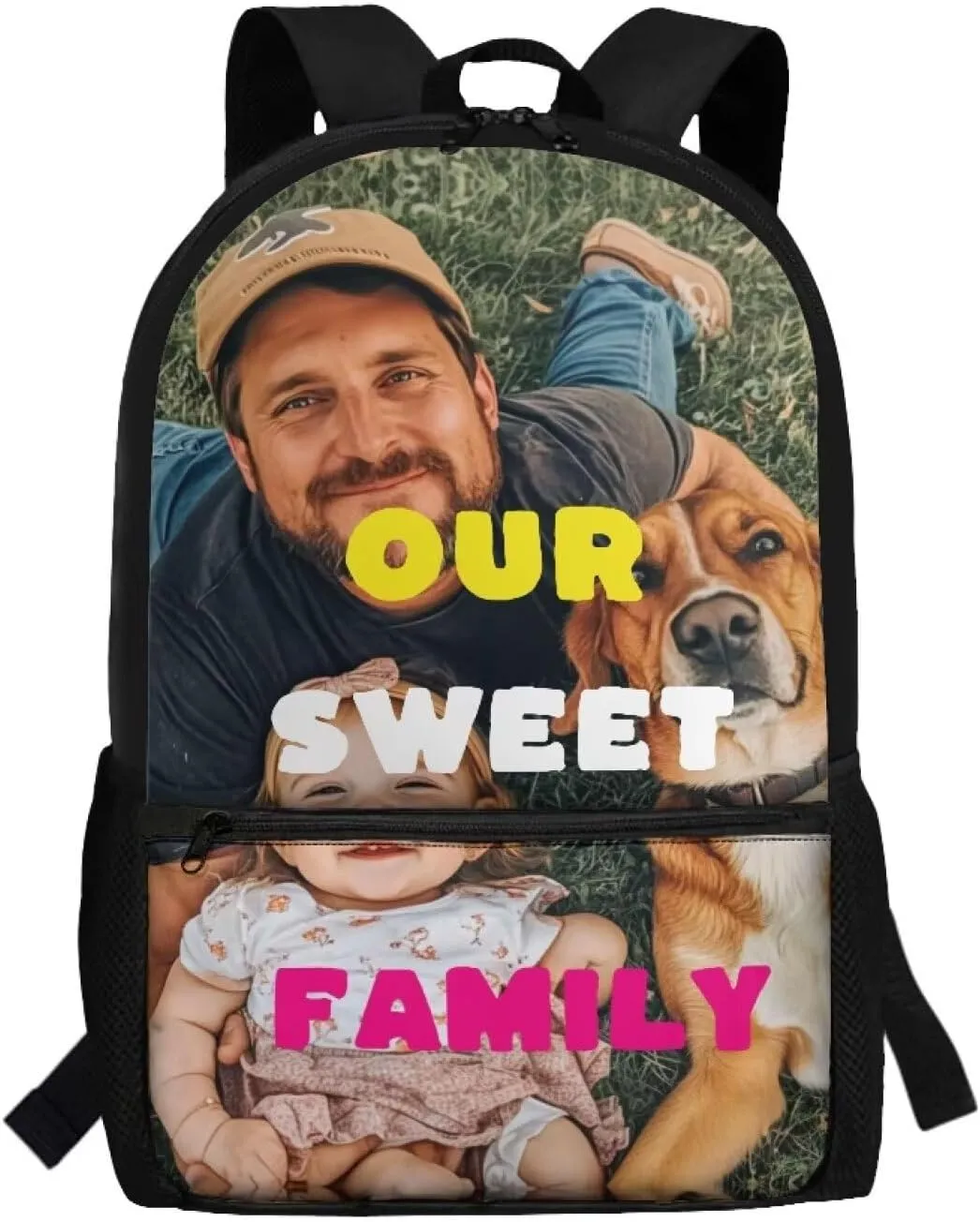 Customized Backpack for Girls Sturdy Backpack Students Laptop Bag Boys School Bags 5Th Grade Bookbag Workout Light Weight Travel Vacation Supplies
