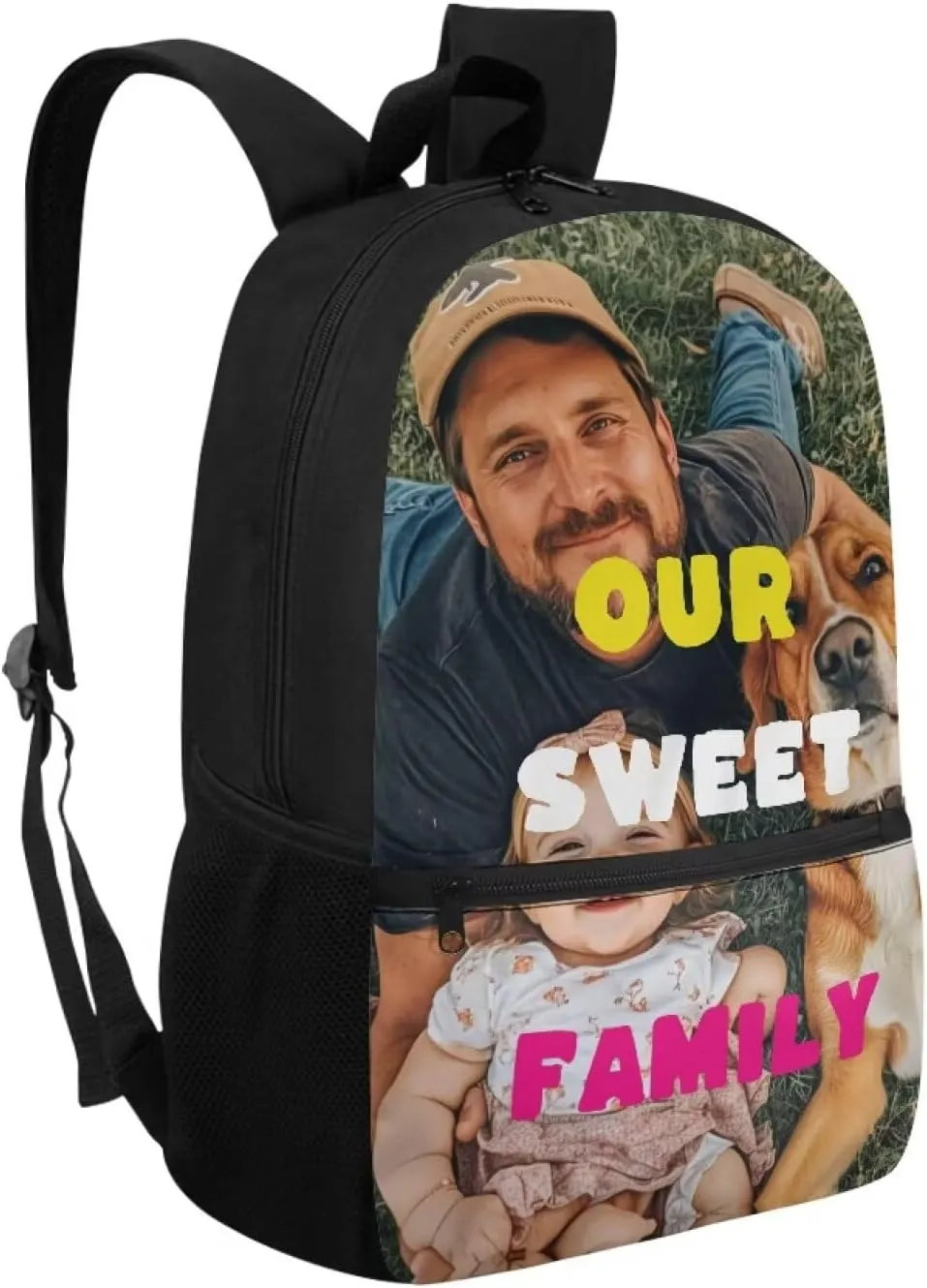 Customized Backpack for Girls Sturdy Backpack Students Laptop Bag Boys School Bags 5Th Grade Bookbag Workout Light Weight Travel Vacation Supplies