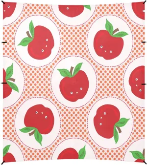 Cute Apple Polka Dot Beach Tent Camping Sun Shelters Portable Outdoor Canopy Sun Shade for Camping Trips Fishing Backyard Fun or Picnics Easy Setup with Carrying Bag