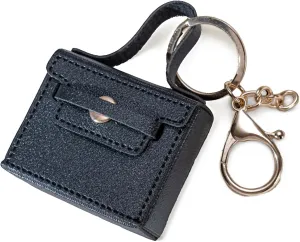Cute Bag Charms for Women Handbags PU Leather Handbag Decoration Purse Charms Cute Pendant Keychain