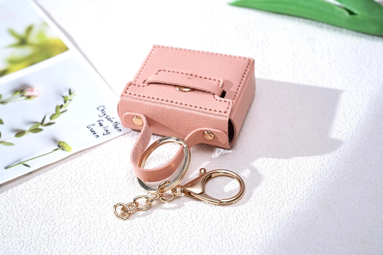 Cute Bag Charms for Women Handbags PU Leather Handbag Decoration Purse Charms Cute Pendant Keychain