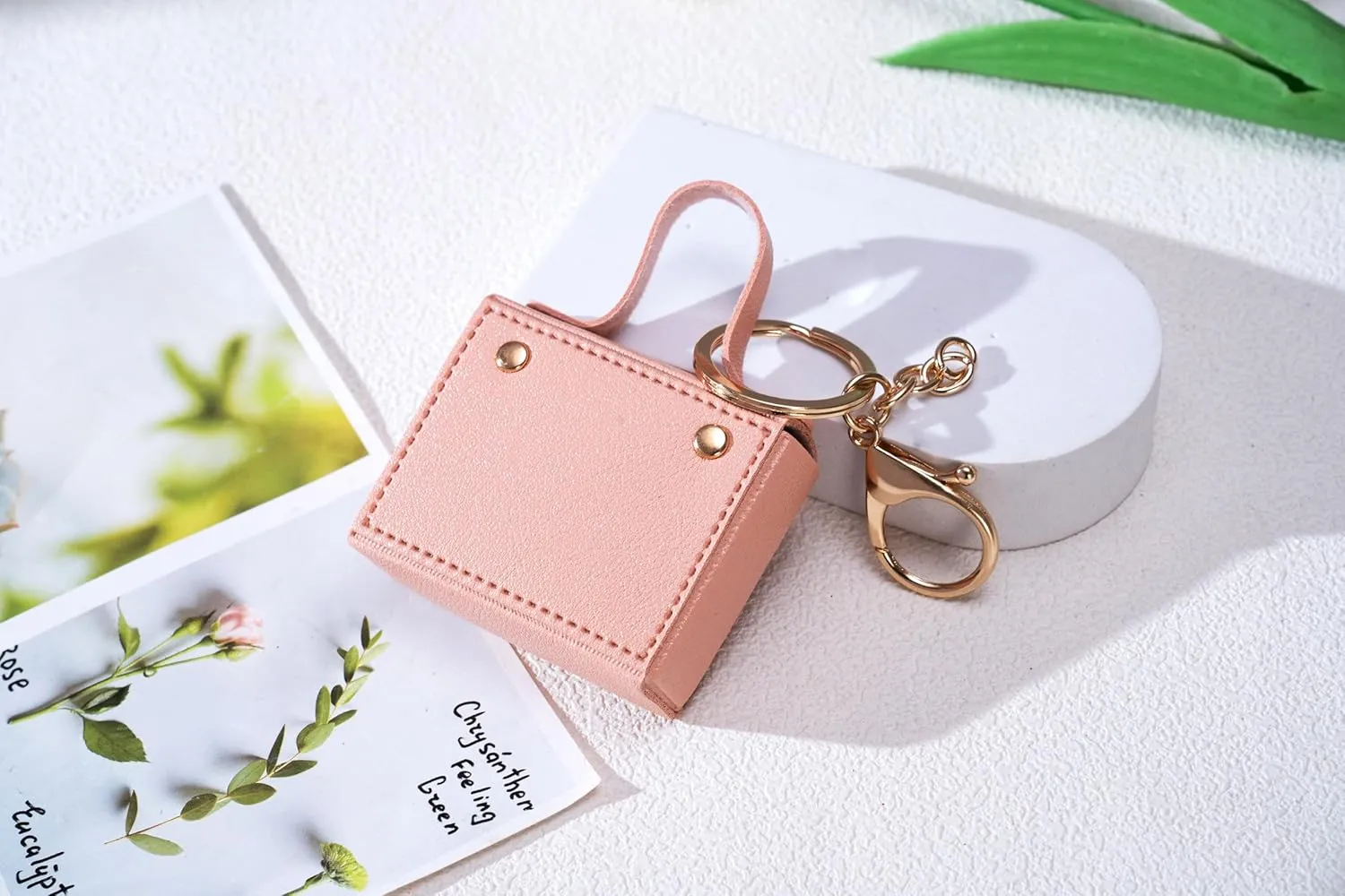 Cute Bag Charms for Women Handbags PU Leather Handbag Decoration Purse Charms Cute Pendant Keychain