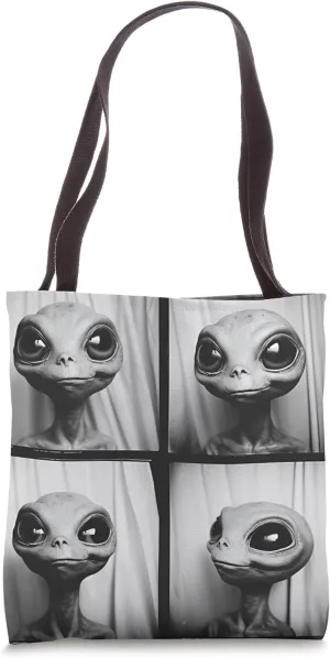 Cute Roswell Alien Photo Ebens Species Zeta Reticuli Alien Tote Bag