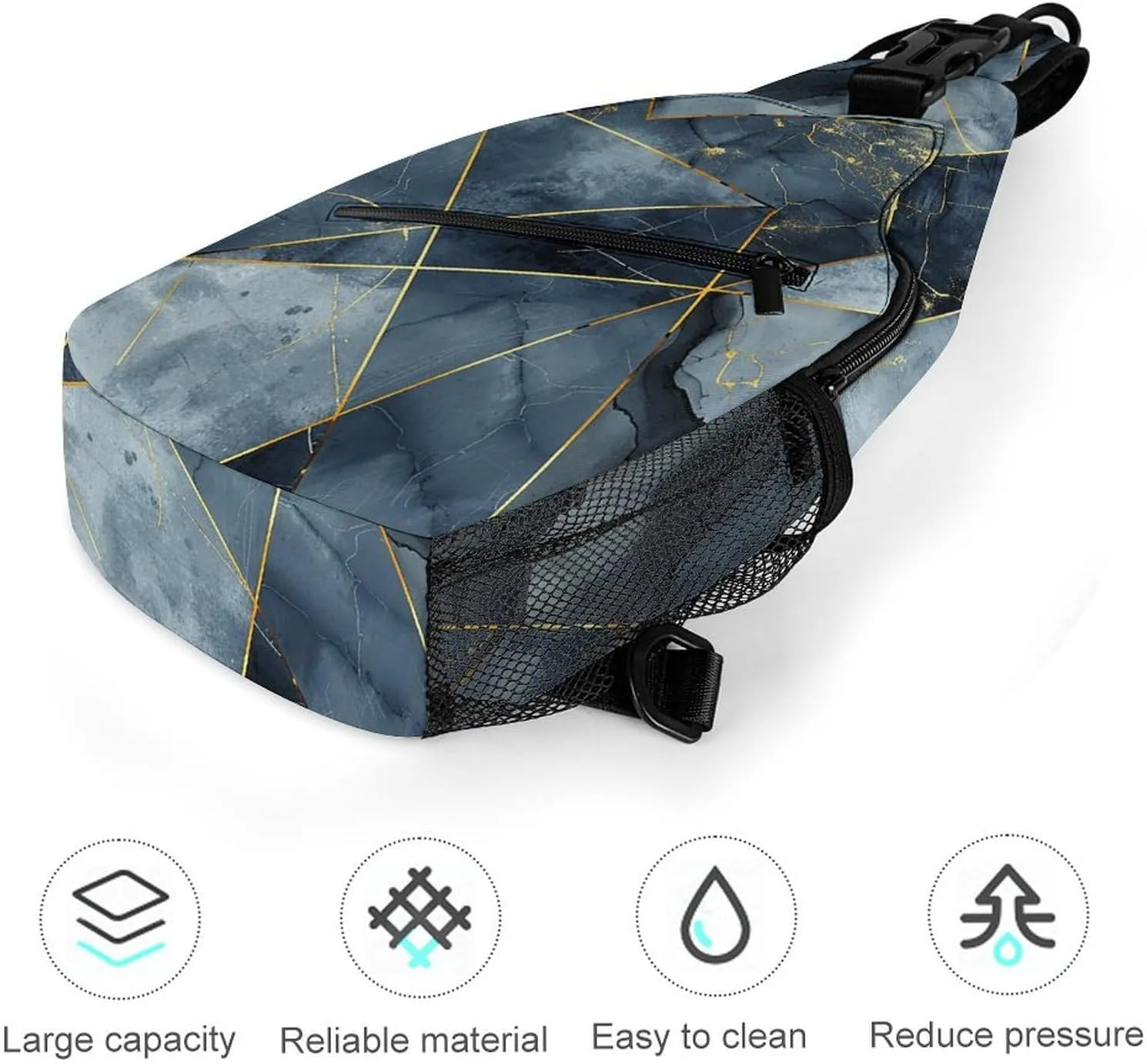 Dachshund And Piano Crossbody Bag, Sling Bag, Sling Backpack, Belt Bags for Travel Outdoors Hiking