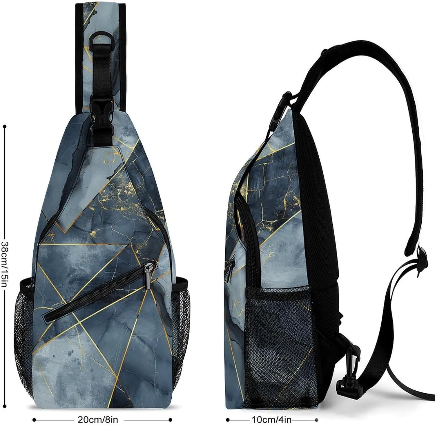 Dachshund And Piano Crossbody Bag, Sling Bag, Sling Backpack, Belt Bags for Travel Outdoors Hiking