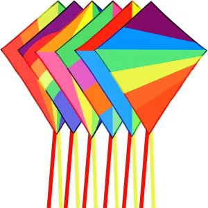 DIY Blank Kites 10 Packs, Bulk Kites DIY Kit for Kids DIY Decorating Coloring,Blank Making Craft Kit for Kids Aged 4  8PCS Watercolor Pens