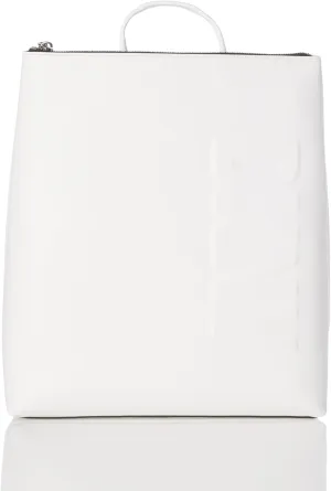 DKNY Women's Tinsley Backpack, Optic White/Black, One Size