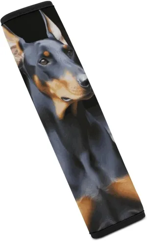 Doberman Auto Seat Belt Cover 1PCS Universal Car Seat Belt Shoulder Protector Pad, Protect Your Shoulders and Neck for Car Seat Belt, Shoulder Bag, Backpack